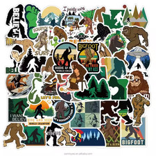 50 Pack of Bigfoot Stickers for Laptop/Water Bottle/Phone Case picture