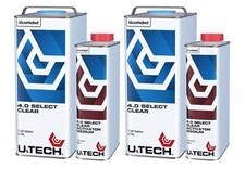 UTECH AkzoNobel U-TECH 4.0 Select Clear Coat Med Harden - Two 1.25 Gallon Kits picture