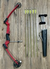 Mathews Genesis Original Compound Bow W/ Kit- Red - RH picture