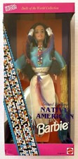 Native American Barbie Dolls Of The World 2nd Edition Mattel 11609 Vintage 1993 picture