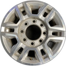 OEM Chevrolet Machined Silver Sierra 3500 HD 2500 17x7.5 2020-2026 Alloy 5948 picture