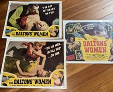 THE DALTONS’ WOMEN 1950 Three Lobby Cards - RARE picture