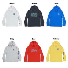 Hurley Men's Regular Fit UPF 50 Sun Protection Hooded Long Sleeve Tee picture