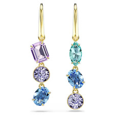Swarovski Gema drop earrings Mixed cut picture