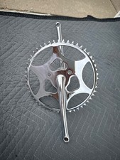 Bicycle Vintage schwinn men new chrome crank set 1958 hornet Panther phantom picture