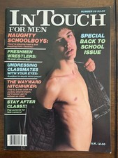 IN TOUCH Number 59 Sep 1981, Nude Male Photos, Centerfold, Back to School, VG picture