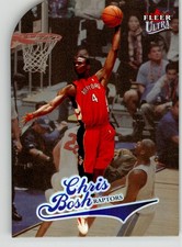 Chris Bosh 2004-05 Ultra Platinum Medallion 96 Toronto Raptors VG Missing Serial picture