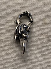 Trollbeads Sterling  Silver Dragon Lobster Clasp 925 LAA ~ EUC Collectible  picture