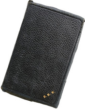 Vtg 1920s-30s POCKET KING JAMES BIBLE KJV NT OT LEATHER YAPP EDGES Cambridge Uni picture