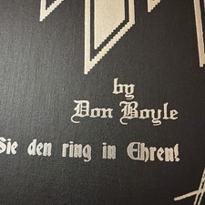 SS Totenkopf H. hmmler Honor Ring 1933-1945/ Signed Don Boyle ww2 WWII German picture