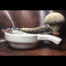 Custom Antler/Stag Handle Fusion Shaving Razor (Handcrafted in USA) picture