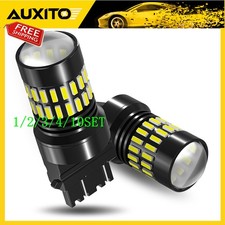 3157 3156 White Brake Backup Reverse Turn Signal Light LED Bulb Car 1~10Set picture