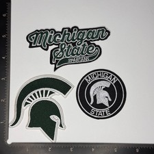 Michigan State Spartans Iron/Sew On Embroidered Patch picture