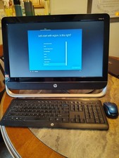 HP Pavilion 23 All-in-One Desktop PC Windows Black/Silver w/ Keyboard & Mouse picture