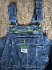 Liberty Men’s Overalls Vintage Made In USA Green Trim Limited Edition Size 40 picture