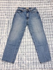 Madewell Perfect Vintage Straight Jeans Women's 27 High Rise Blue Denim picture