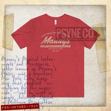 Manny's Music 1935 Vintage Men's T-Shirt picture