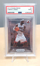 2012 Panini Prizm LeBron James #1 PSA 9 picture