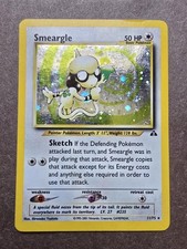 Pokemon Neo Discovery Smeargle Holo. Rare 11/75 Played Condition picture