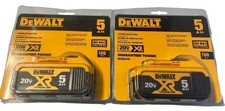 2 Packs New DEWALT DCB205 20V Max XR 5.0Ah Lithium-Ion Battery for Tools US picture