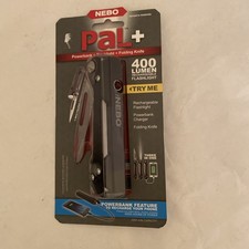 Nebo 6715 Pal Plus Flashlight And Folding Pocket Knife With Power Bank  picture