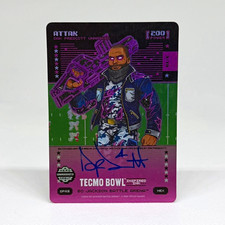 Bo Jackson Battle Arena Tecmo Bowl Attak Dak Prescott Hex Auto 200 Power /10 picture