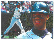 1995 Fleer Flair #81 Ken Griffey Jr. Seattle Mariners HOFer picture