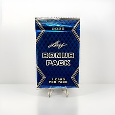 2026 Leaf Bonus Pack - 1 GUARANTEED AUTO PER PACK - Multi-Sport & Entertainment picture