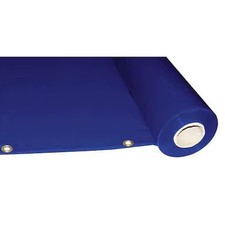Westward 22Rn55 5 Ft. X 75 Ft. Pvc Welding Curtain Roll - Blue (Transparent) picture