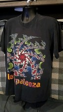 Vintage 1993 Lollapalooza Music Fest Fractal Single Stitch Giant T-Shirt Sz XL picture