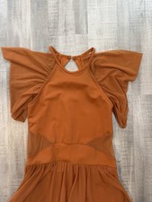 Weissman Child Large LC Rust Orange Lyrical Dance Costume Style 11256 picture