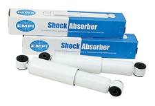 EMPI 9652 X2 LINK PIN STOCK HEIGHT FRONT SHOCKS OIL CHARGED VW BUG GHIA BUGGY picture