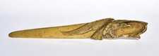 Signed French Gilt Bronze Letter Opener - Eagle by Albert Marionnet (1852-1910) picture