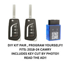 DIY PAIR KIT FOR 2018-24 CAMRY FLIPKEY HYQ12BFG HYQ12BFB , PROGRAM YOURSELF picture