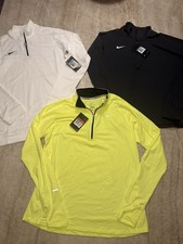 Three Nike Dry Fit Quarter Zip Running Training Women’s Medium Large NWT picture
