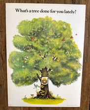 Vintage Smokey Bear USDA Forest Service “What’s a Tree Done for You Lately?” picture