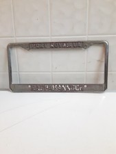 Vintage Port Royal VA Rappahannock License Plate Frame Virginia Car Automotive picture