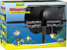 Whisper EX 70 Filter for 45 to 70 Gallon Aquariums, Silent Multi-Stage Filtratio picture
