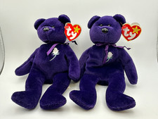 Ty Beanie Babies Princess Bear Toy Lot of 2 picture