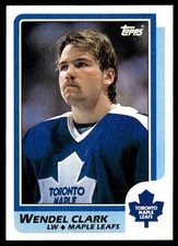 1986-87 Topps Rookie Wendel Clark #149 C picture