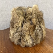 VTG Norm Thompson North King Fur Hat Sz XL Brown Flap Lined Soft Outdoor Hunting picture