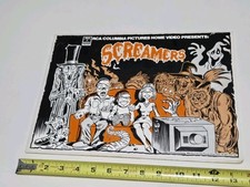 1984 RCA / Columbia Pictures Home Video Presents: Screamers Promo Poster Rare picture