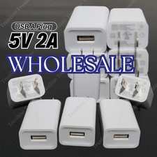 10W 5V 2A USB Jack Wall Power Adapter 5 Volt 2Amp AC to DC Charger Block US Lot picture