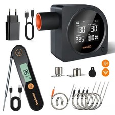 INKBIRD Automatic Smoker Fan Controller WiFi BBQ Meat Thermometer Cooking Tools picture