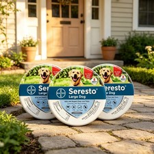 Pack of 3 Adjustable Dog Collar for Large Dogs Soft Durable Comfortable Pet Coll picture