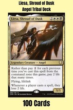 Angel Tribal Commander Deck Liesa Shroud of Dusk Magic MTG EDH Orzhov 100 Card picture