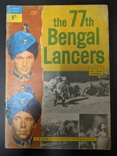 THE 77th Bengal Lancers, No.28, Movie Classic Comic, 1957. picture
