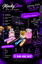 MackyStore Mini Perfumes Travel Size 10ml Spray for Men & Women picture
