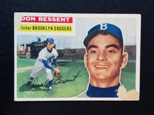 1956 Topps Don Bessent RC Brooklyn Dodgers #184 picture