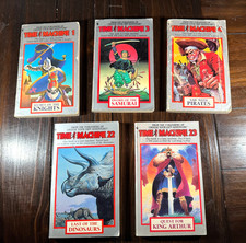 VTG Time Machine Choose Your Own Adventure Lot #1 #3 #4 #22 #23 Pirates Dino picture